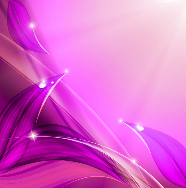紫色光束素材