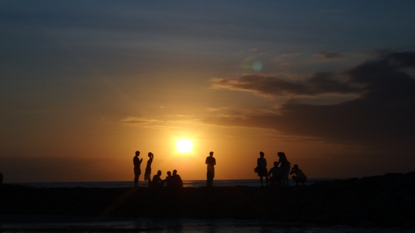 巴厘岛日暮图片