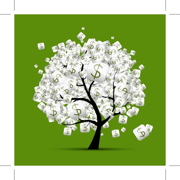 金融树木素材