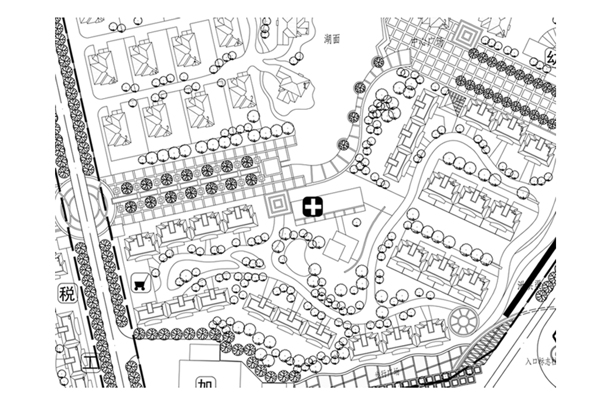 小区CAD规划方案图纸