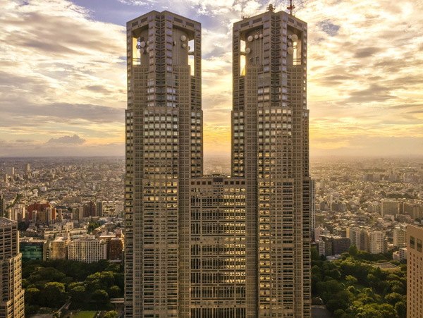 日本东京摩天大楼图片