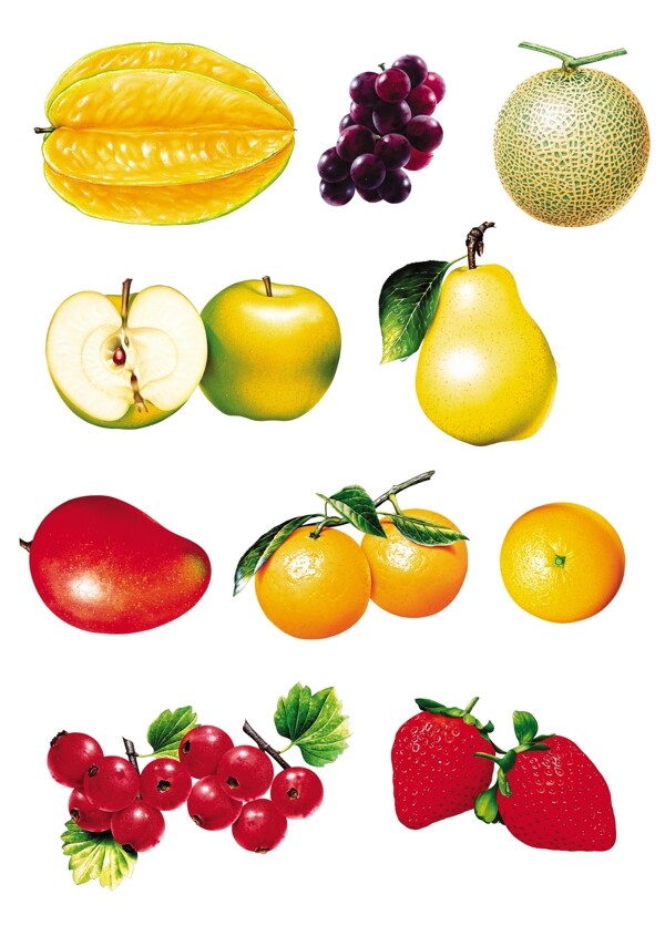 分层水果图片