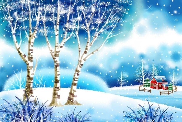 冬季童话世界图片