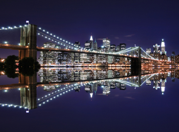 布鲁克林大桥图片