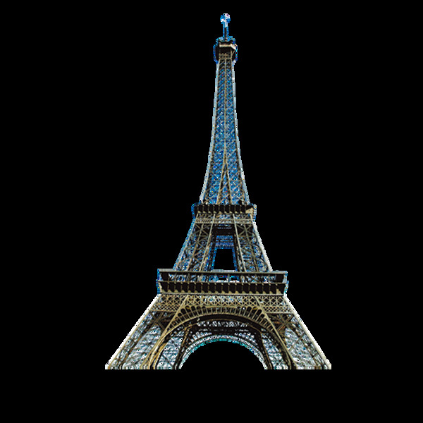 法国巴黎埃菲尔铁塔png元素