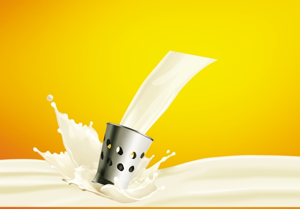 奶类广告背景图图片