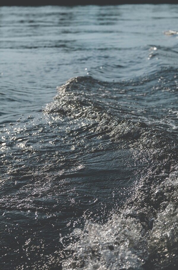 海水海洋度假波浪背景素材