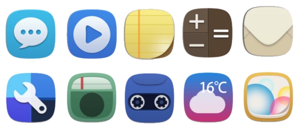 手机素材app元素logo图标集合