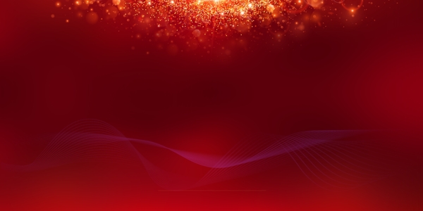 红色2019新年展板背景素材