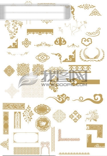 中国古典精品花纹