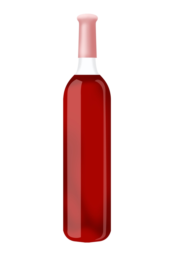 红色瓶子葡萄酒插图