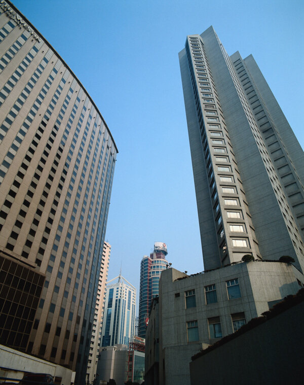 现代城市大楼