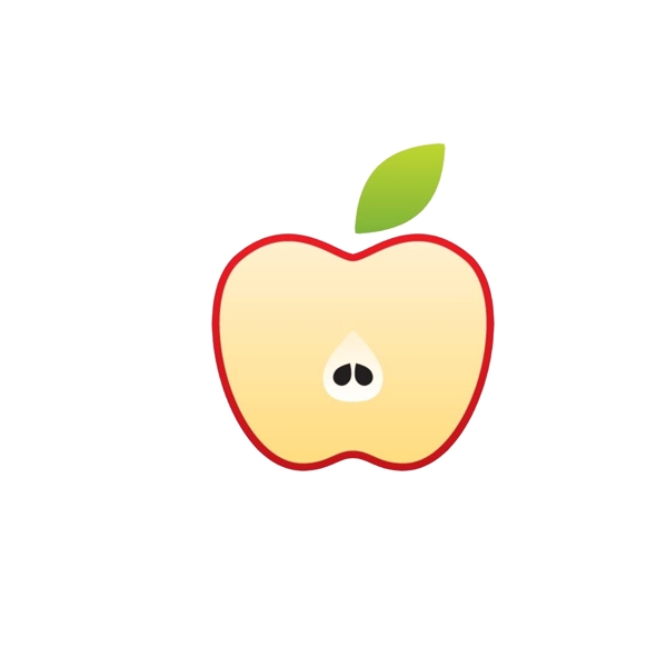 水果类装饰图案图标苹果