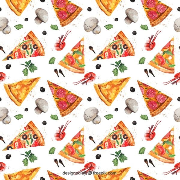 披萨蘑菇纹理图片