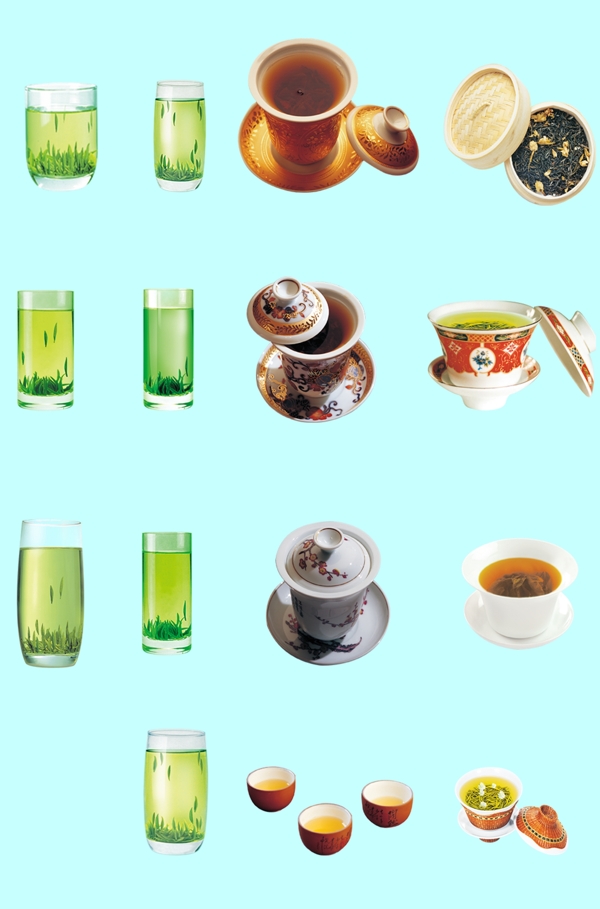 绿茶素材图片