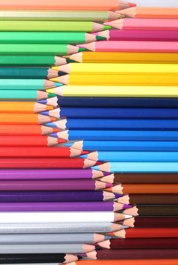 铅笔颜色铅的颜色绘画图片
