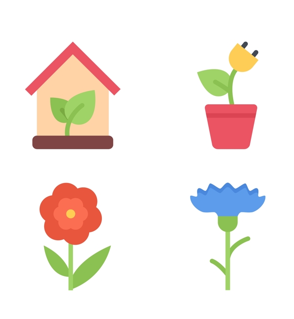 花朵花卉精美icon图标