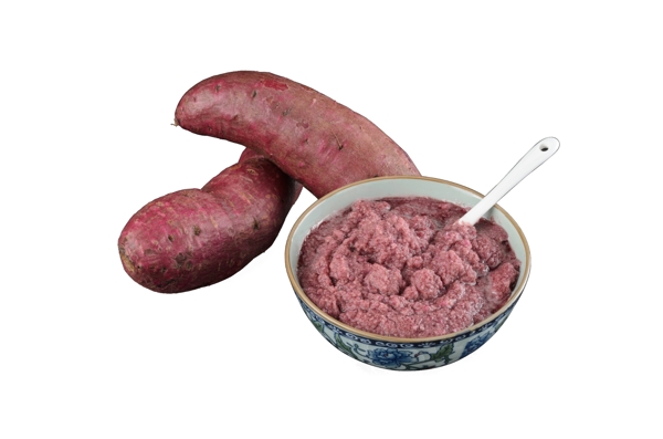 红薯泥产品实物实抠图
