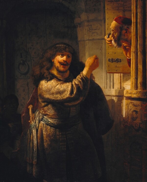 RembrandtHarmenszoonvanRijn18画家超高清人物油画肖像油画宫廷油画装饰画