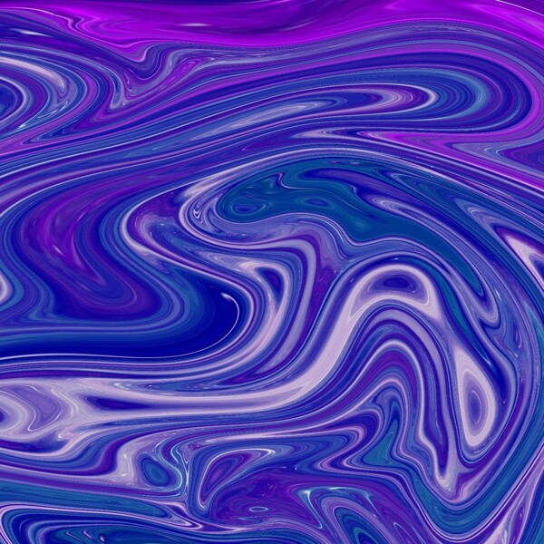 彩色流动液体背景图