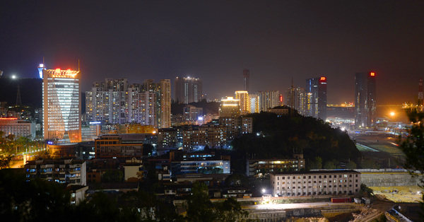 厦门东渡夜景