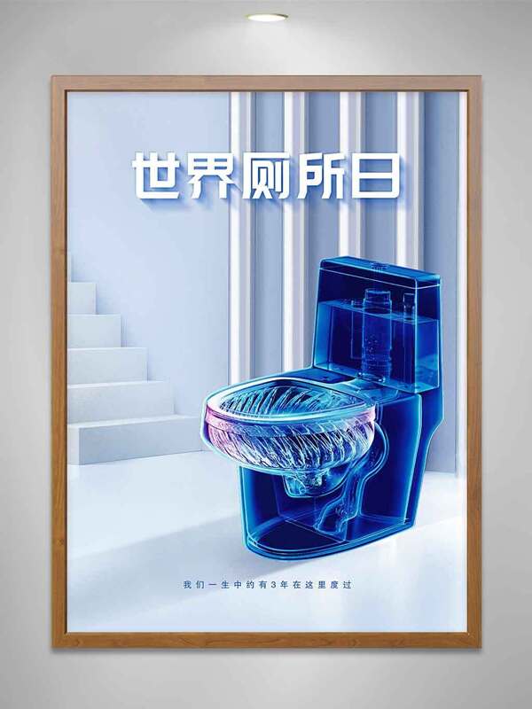 世界厕所日宣传海报