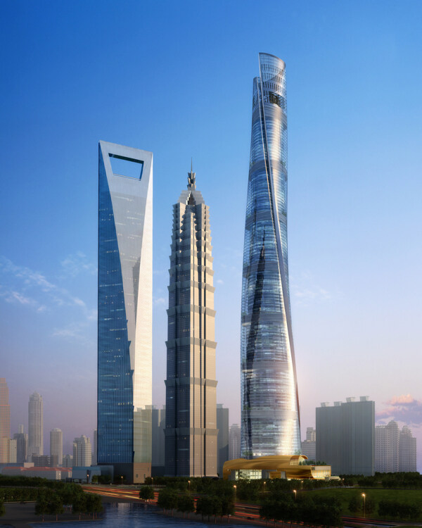 上海摩天大楼图片