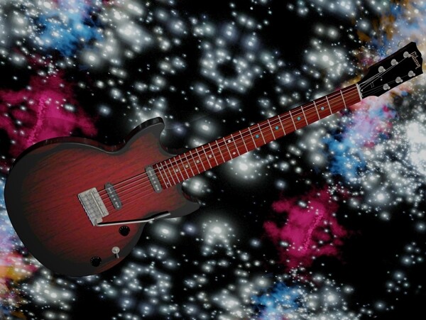 吉普森美国II吉他AutoCAD2008