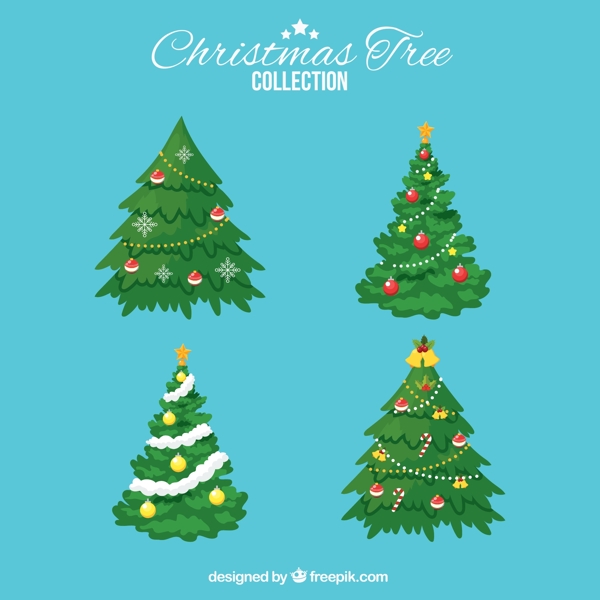 四棵圣诞树