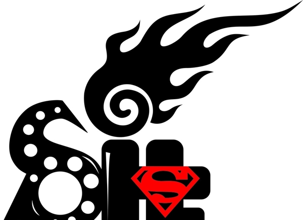 轮滑社团图案logo设计图片